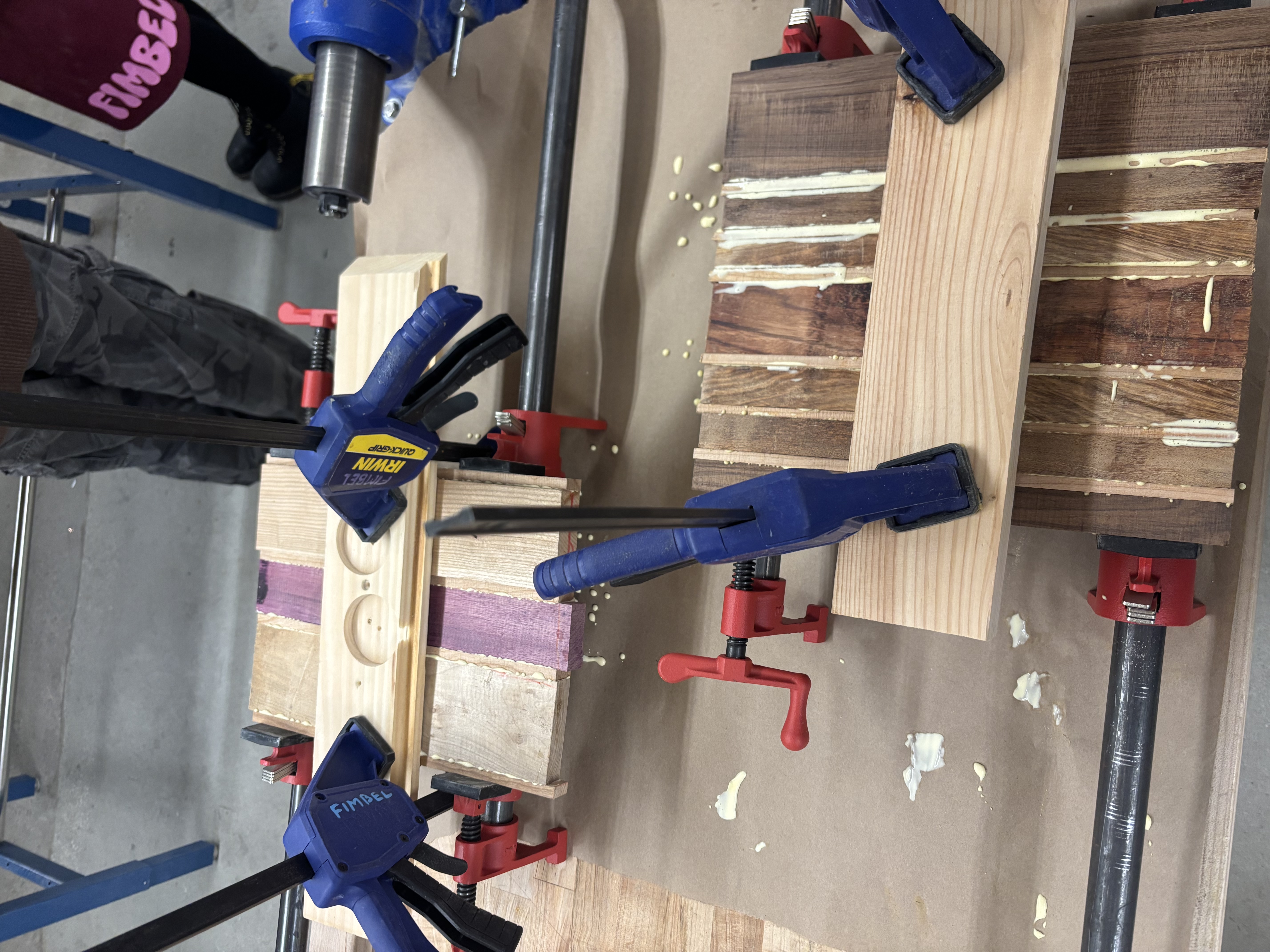 Gluing the pieces together